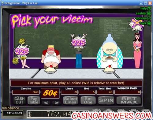 food fight casino game