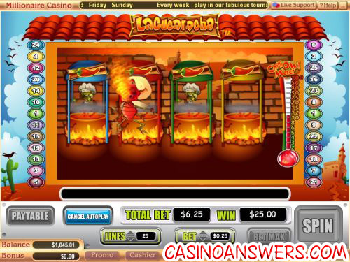 la cucaracha video slot