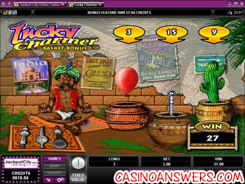 lucky charmer flash game