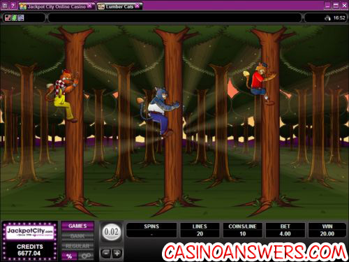 lumber cats casino flash game