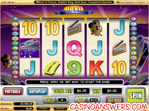 movie magic vegas tech video slot