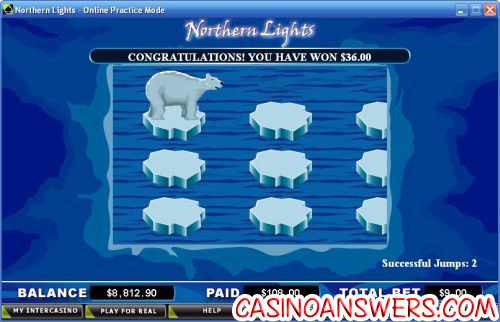 northern lights slot bonus game