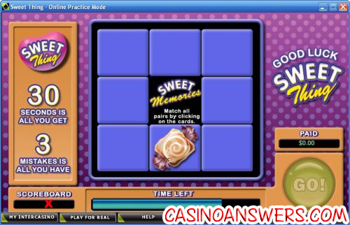 sweet thing casual slot bonus game