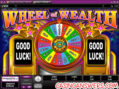 wheel of wealth fortune bonus game