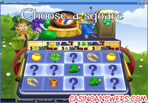 cash n clovers casino flash game