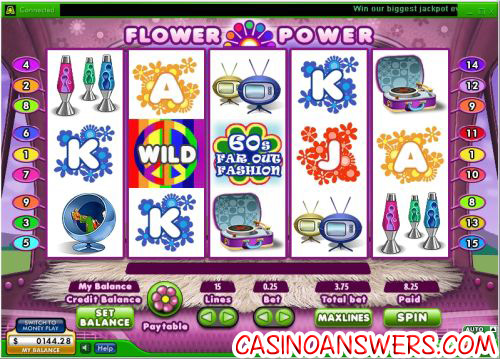 flower power video slot