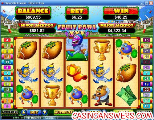 fruit bowl xxv video slot