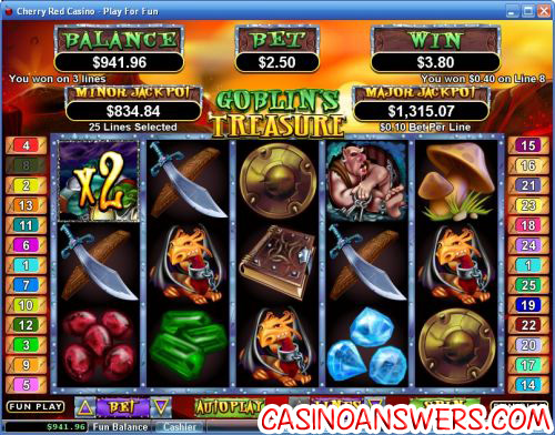 goblins treasure video slot