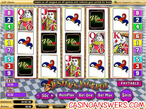 jesters jackpot video slot