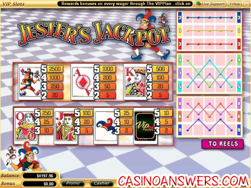 jesters jackpot casino flash game