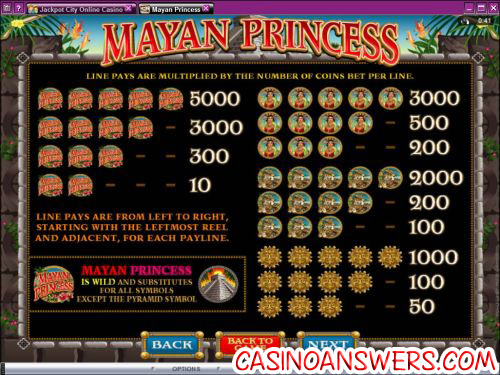 mayan princess flash game