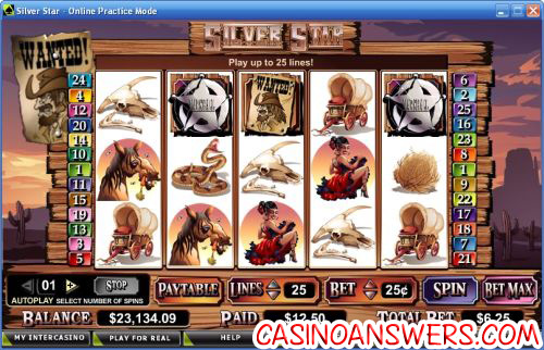 silver star video slot