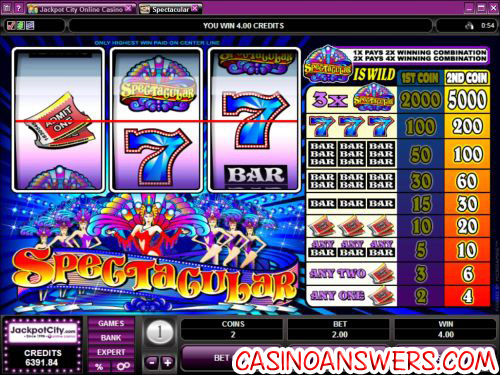 spectacular classic slot