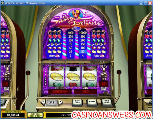 sultans fortune classic slot