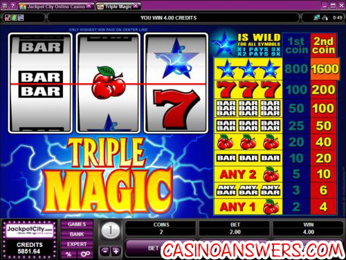 triple magic classic slot