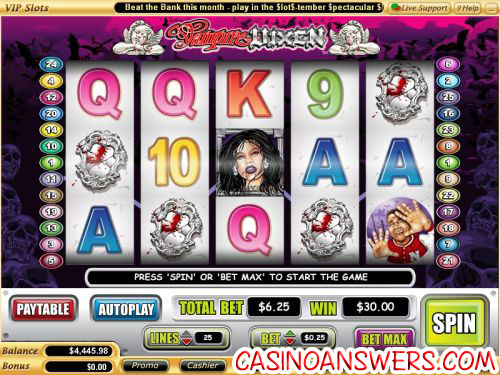 vampire vixen vegas tech slot