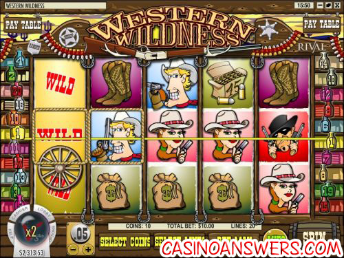 western wildness video slot