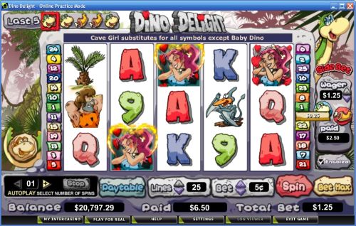 dino delight video slot