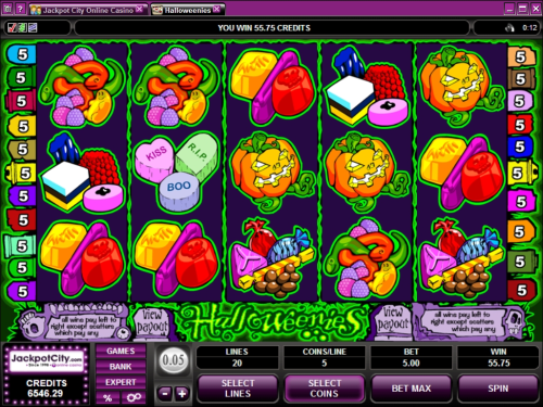 halloweenies video slot