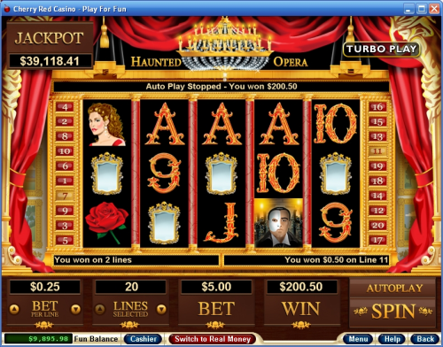 haunted opera video slot