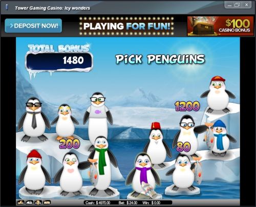 icy wonders video slot