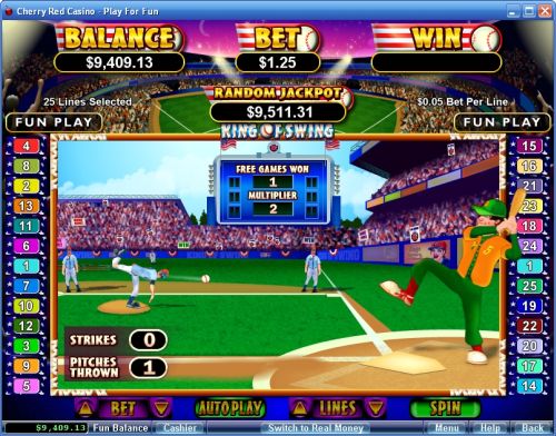 king of swing baseball slot