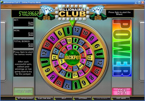 millionaires club wheel