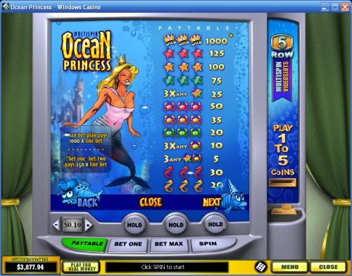 ocean princess casino flash game