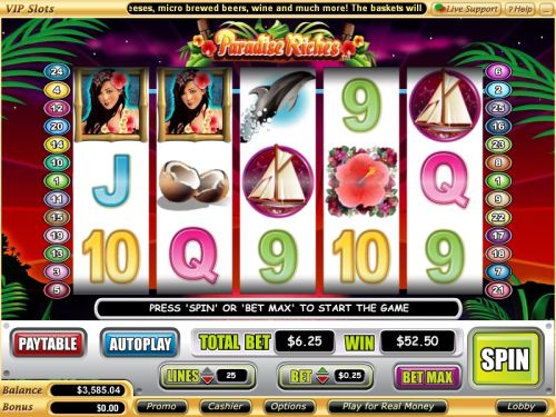 paradise riches video slot