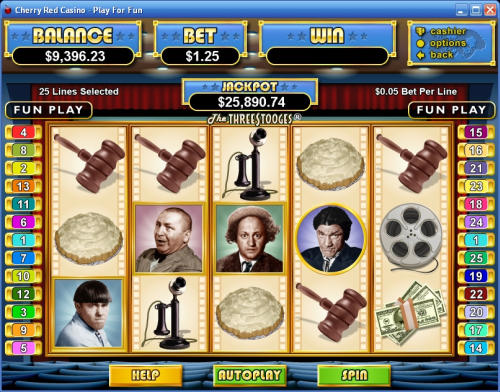 three stooges flash casino game