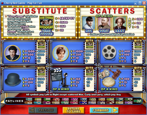 3 stooges casino flash game