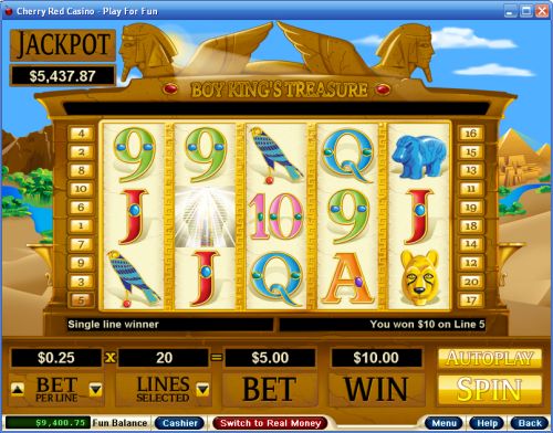 boy kings treasure video slot