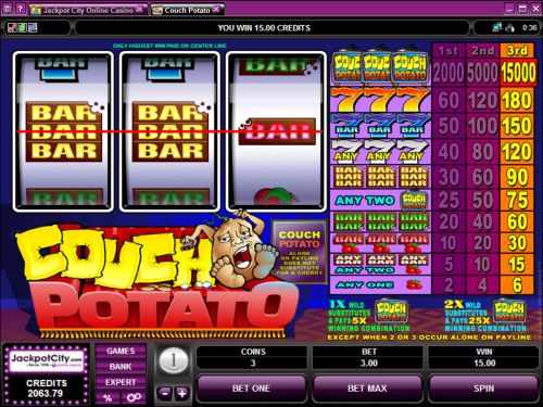 couch potato classic slot