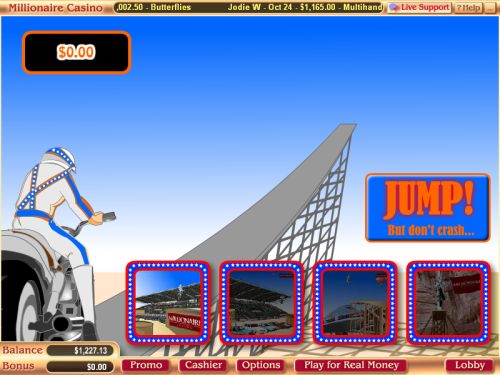 evil knievel flash game