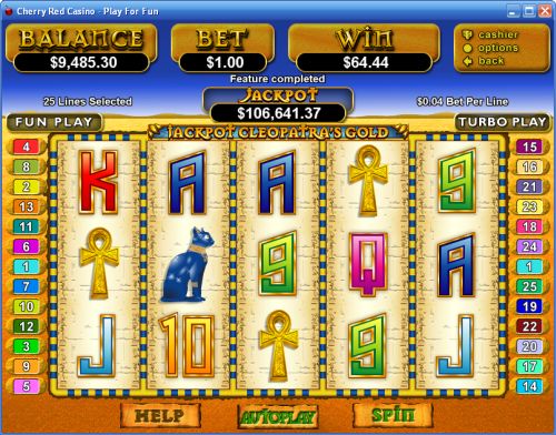 jackpot cleopatra slot