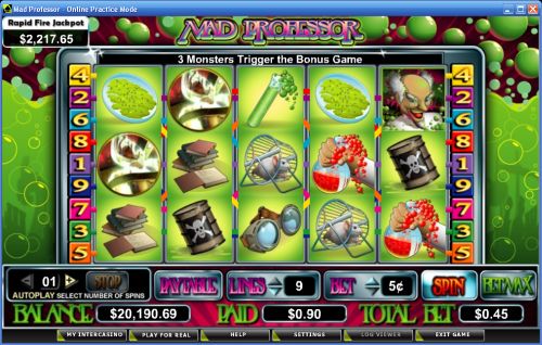 mad professor video slot