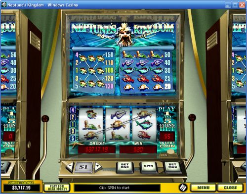 neptunes kingdom classic slot