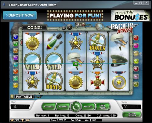 pacific attack net ent slot