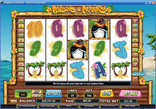 penguins in paradise crypto slot