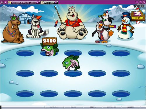 polar bash bonus game