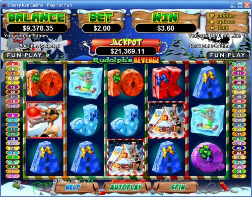 rudolphs revenge video slot