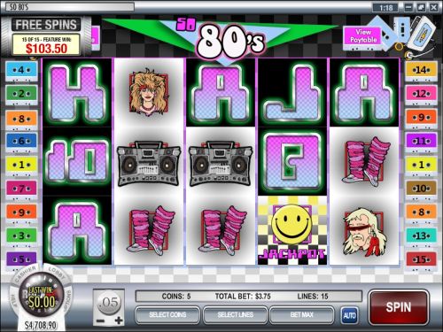 so 80s video slot