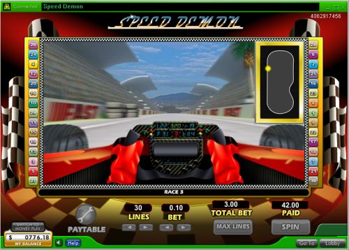 car racing gambling game