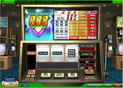 thundering 888 classic slot