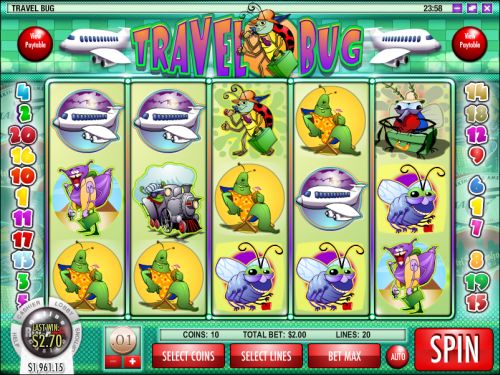 travel bug video slot