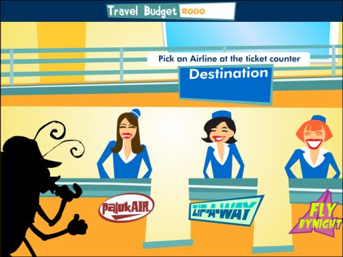 travel bug flash game