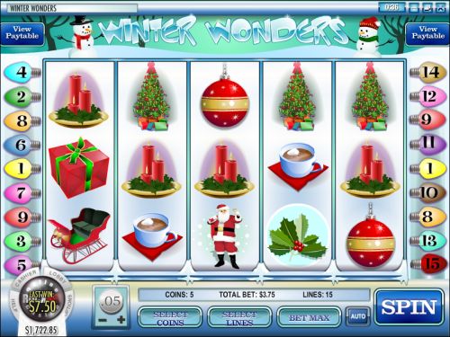 winter wonders video slot