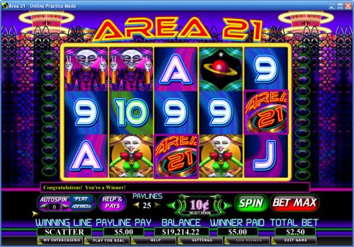 area 21 video slot