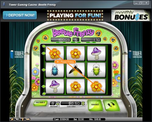 beetle frenzy classic slot