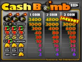 cash bomb mini game